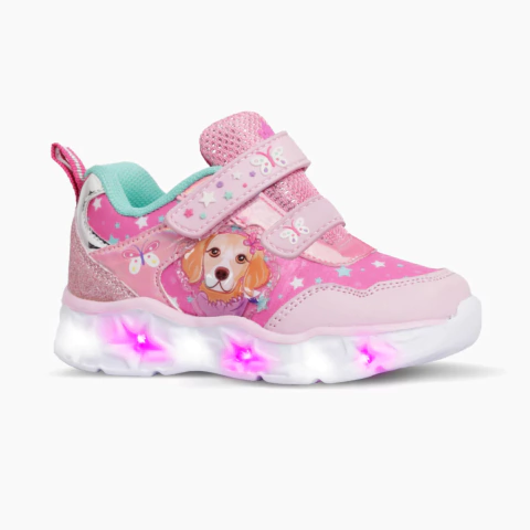 ZAPATILLA MINI LITTLE GOLDEN LUZ AL PISAR NIÑO FOOTY