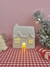 Casita luminaria Crema