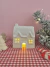 Casita luminaria Crema