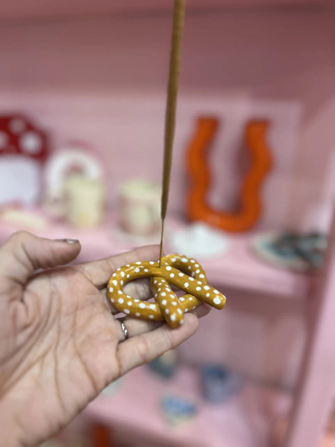 Porta Sahumerio pretzel