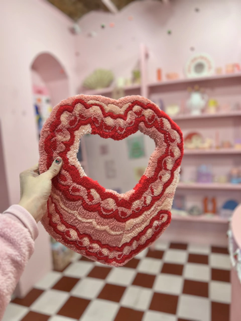 Espejo pastel corazón - comprar online