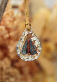Colar Nossa Senhora Aparecida (2,5 cm)