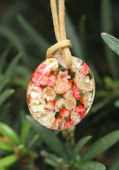 Colar Mix de Flores (3,5cm) - Tons rosados na internet