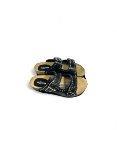 Sandalia Birk De Cuero Vacuno Birkenstock Mujer - Pizzoni Calzados