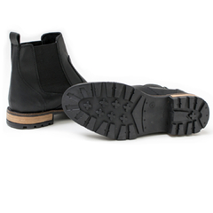Bota Elastizada de Cuero Vacuno (5007) - tienda online
