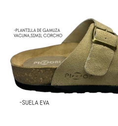 Sandalia Zueco De Cuero Vacuno Birkenstock Cerrada - Pizzoni Calzados