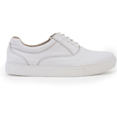 ZAPATILLA URABANA DE CUERO VACUNO PANCHA CON CORDONES (7505)
