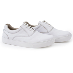 ZAPATILLA URABANA DE CUERO VACUNO PANCHA CON CORDONES (7505) - comprar online