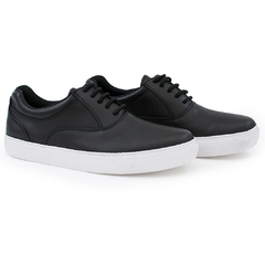 ZAPATILLA URABANA DE CUERO VACUNO PANCHA CON CORDONES (7505) - Pizzoni Calzados