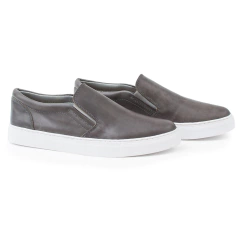 ZAPATILLA URBANA DE CUERO VACUNO PANCHA (7506) - Pizzoni Calzados