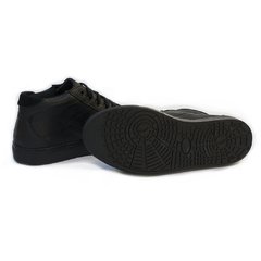 Zapatilla Urbana Bota de Cuero (7601)