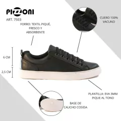 Zapatilla Urbana de Mujer en Cuero Vacuno (753) - comprar online