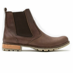 Bota Elastizada de Cuero Vacuno (5007)