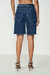 Bermuda Jeans Jade com Bordado Manual - comprar online