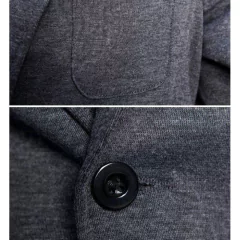 Blazer Casual de Moletom Masculino - comprar online