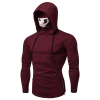 Blusa Masculina Slim com Balaclava