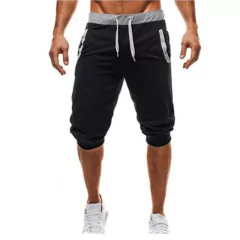 Calça Jogger de Moletom 3/4 - LUKAHE - Moda e Acessórios