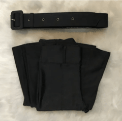 Calça Feminina Prada com Cinto Vinho - comprar online