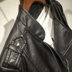 Jaqueta Feminina Motociclista - Com Ziper Assimetrico - comprar online