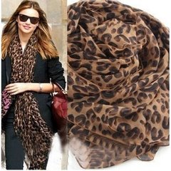 Lenço Leopardo Feminino - LUKAHE - Moda e Acessórios