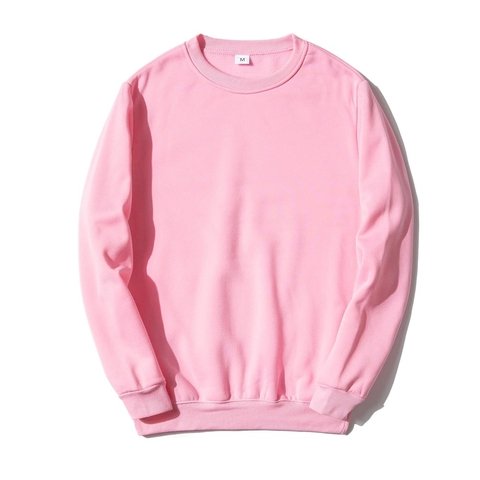 Blusa Moletom Lisa Sem Estampa