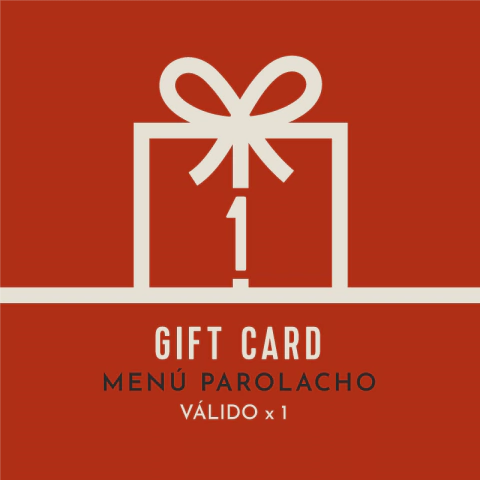 Gift Card Menú Parolacho - comprar online
