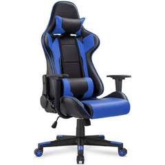 SILLON GAMER PRO MAX AZUL - comprar online