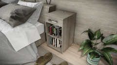 MESA DE LUZ SOMMIER CON PUERTO USB - comprar online