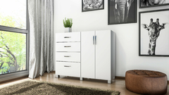 PLACARD ROPERO COMODA CON PATAS HOGAR DORMITORIO