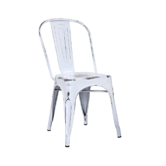 SILLA TOLIX VINTAGE X4 BLANCO-RUSTICO