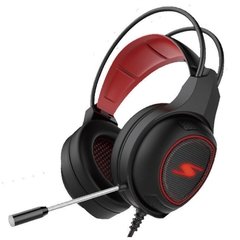 AURICULAR GAMER CON MICRÓFONO Y LUZ LED