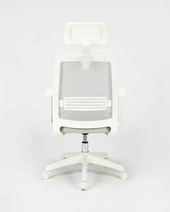 SILLA GERENCIAL EJECUTIVA OFICINA MINT BLANCO CON CABEZAL - VIDA HOME
