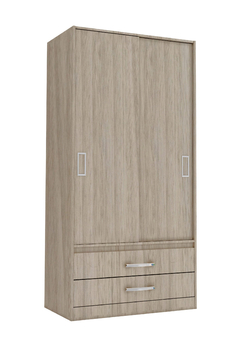 PLACARD ROPERO 2 PUERTAS CORREDIZAS HOGAR DORMITORIO - comprar online