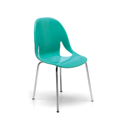 SILLA OFICINA HOGAR NINA BASE CROMADO