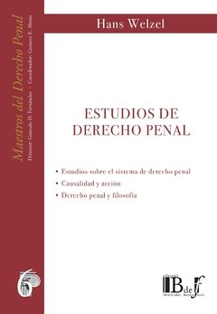 Welzel, Hans. - Estudios de Derecho penal.