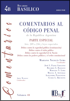 Comentarios al Código penal argentino - OBRA COMPLETA - Ricardo Á. Basilico (director) - comprar online