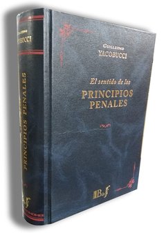 Yacobucci, Guillermo. - El sentido de los principios penales. - comprar online