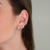 Piercing Fake Elos Gucci Rodio Branco - comprar online