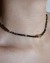 Chocker Cristal PRETO e Coração Liso - comprar online