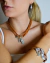 Pulseira Couro MARROM Western Pingentes