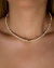 Colar Chocker Pérola Cultivada com Letra - SHARE IT! 