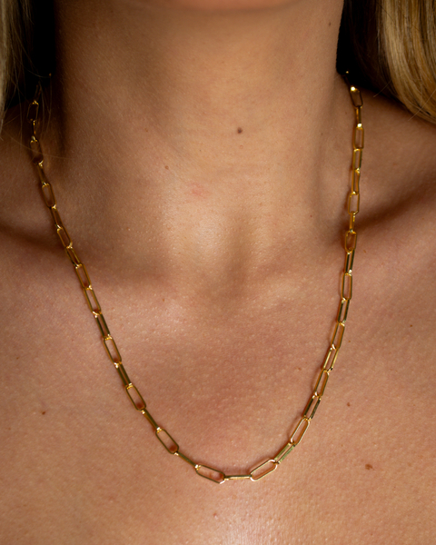Colar Elos 50cm Ouro - comprar online
