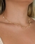 Chocker Bolinhas Cristais Ouro - comprar online