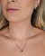 Conjunto Gota Ametista com Zircônias Ródio Branco