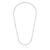 Colar Riviera 3 Pontas Cristal 3mm Ródio Branco - SHARE IT! 