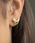 Brinco Curva Liso Ouro - comprar online