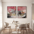 Composição com 2 Quadros Decorativos - Crazy abstract art No. 02 + 03 - comprar online