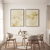 Composição com 2 Quadros Decorativos - Flower garden No. 01 + No. 02 - comprar online