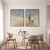 Composição com 2 Quadros Decorativos - Roots of light + Light of the flock - comprar online