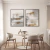 Composição com 2 Quadros Decorativos - Acrylic Grey No. 01 + 02 - comprar online